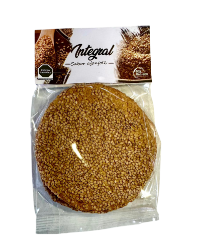 Galletas Integrales sabor ajonjolí 60 gr