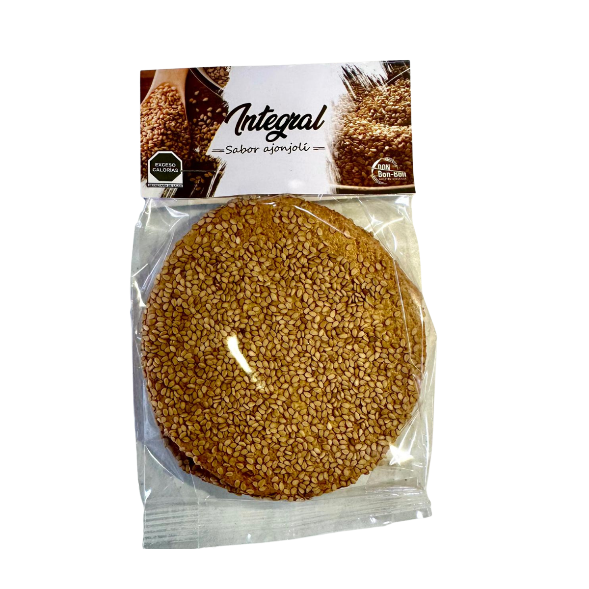 Galletas Integrales sabor ajonjolí 60 gr