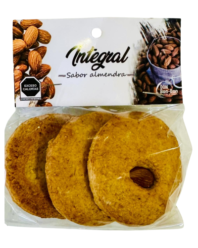 Galletas Integrales sabor almendra 60 gr