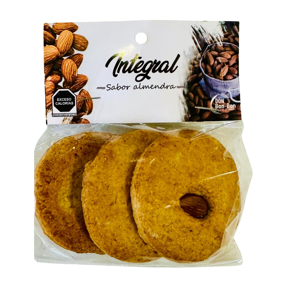 Galletas Integrales sabor almendra 60 gr