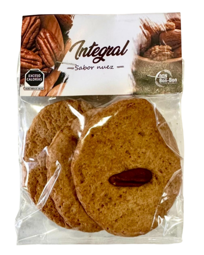 Galleta Integral sabor nuez 60 gr