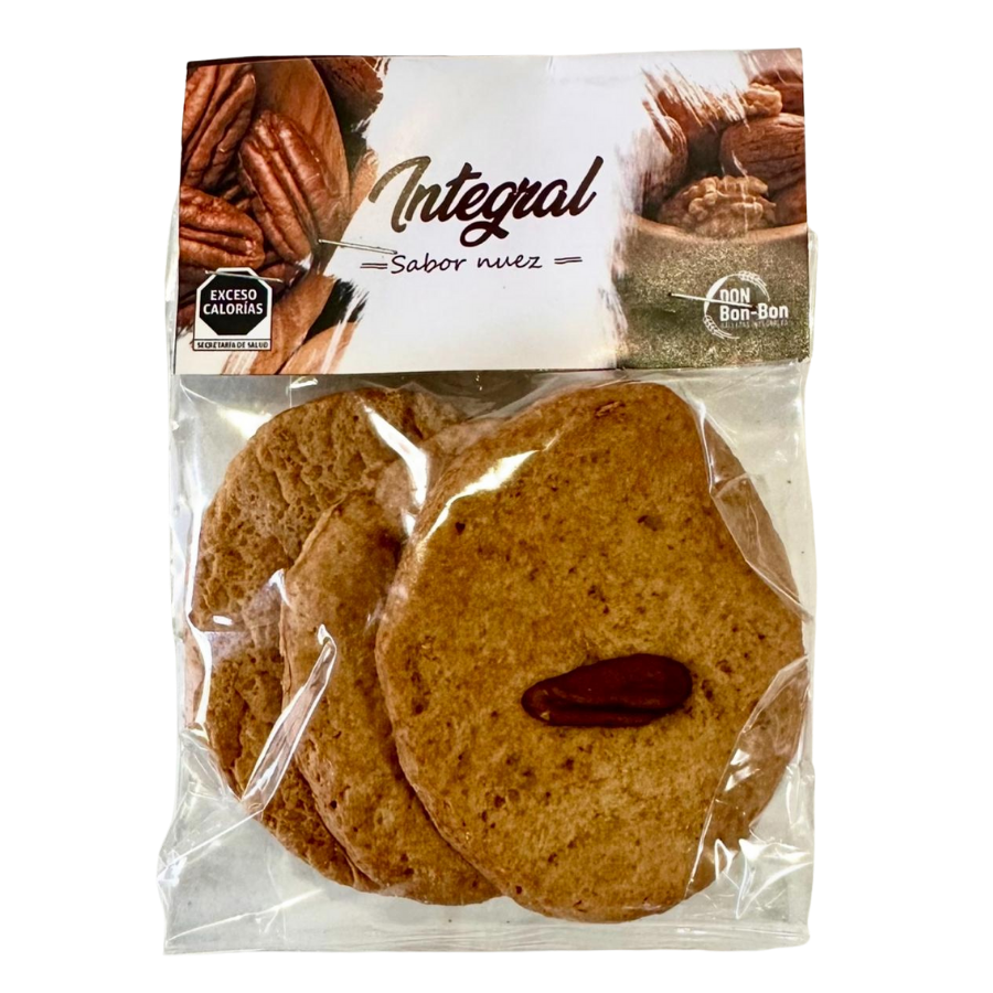 Galleta Integral sabor nuez 60 gr