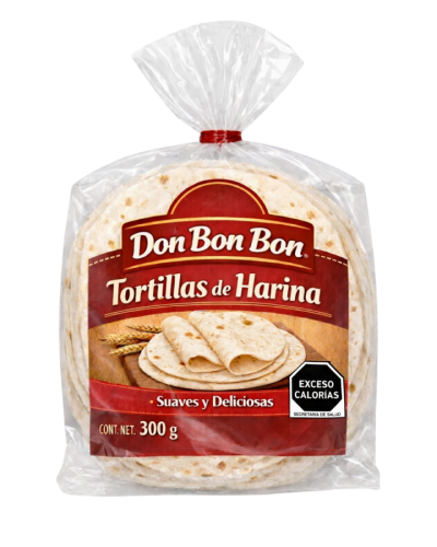 Tortillas de Harina 300 gr