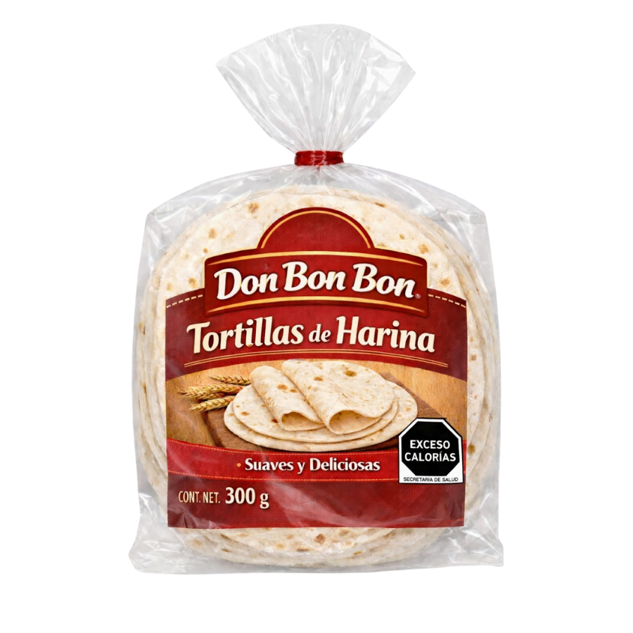Tortillas de Harina 300 gr